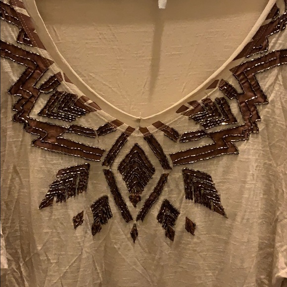 Willow & Clay, Size: Sm., loose fitting beaded top - Picture 2 of 2